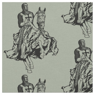 Tissu Chevalier des Templiers