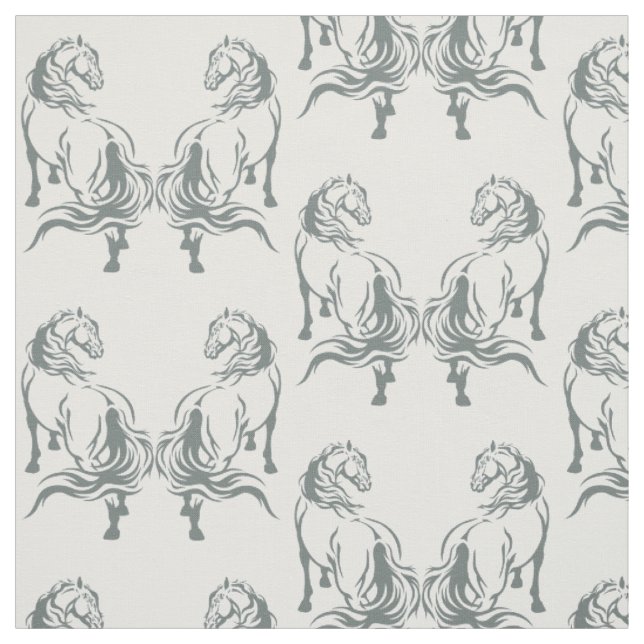Tissu chevaux (Échantillon)