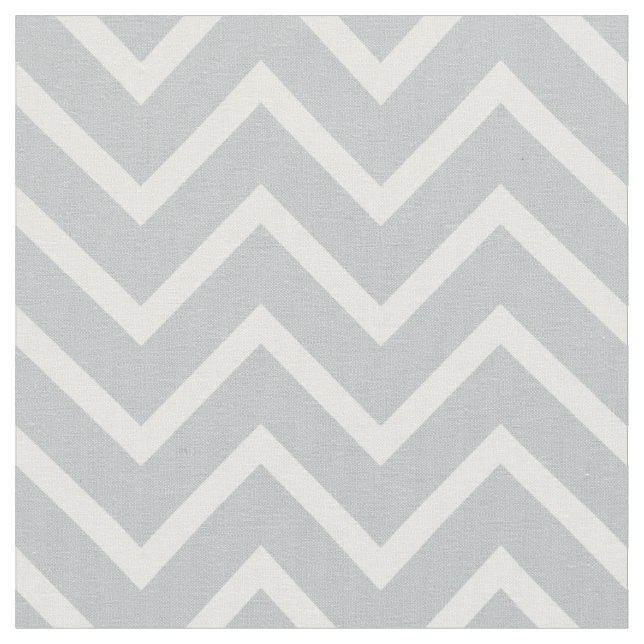 Tissu Chevron gris et blanc simple classique (Fermer)