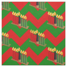 Tissu chevron kwanzaa xmas