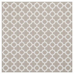 Tissu Chic gris-gris rétro Cute Trellis Motif