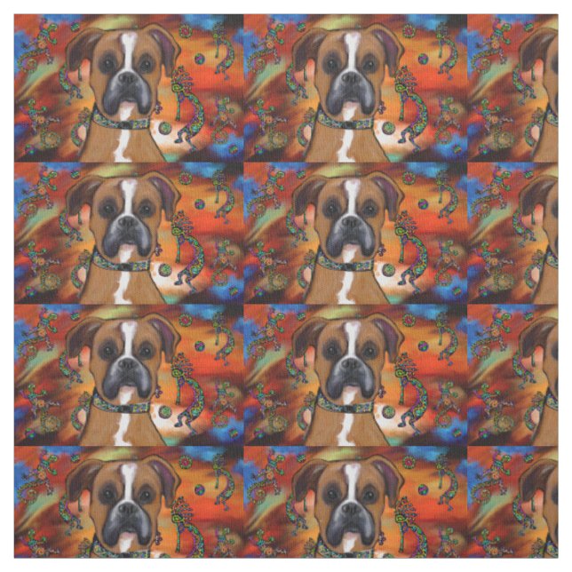 Tissu Chien de boîte (Échantillon)