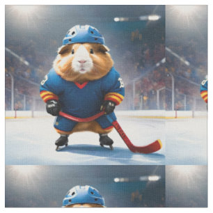 Tissu Chien de Guinée de hockey sur glace