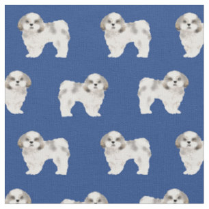 Tissu chien royal de shih tzu