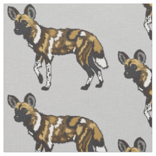 Tissu Chien sauvage africain
