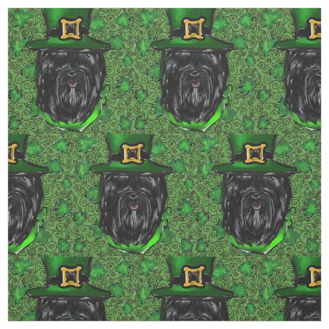Tissu Chien Soie de La Havane (Échantillon)