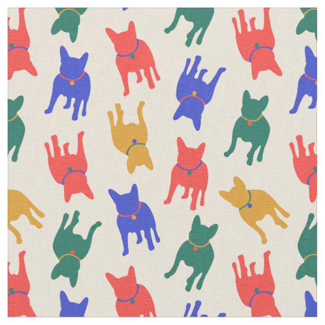 Tissu Chiens (Fermer)