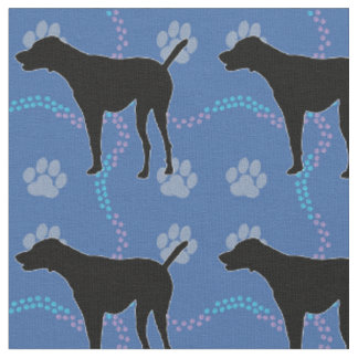Tissu Chiens d'ombre - Pointeur allemand à cheveux court