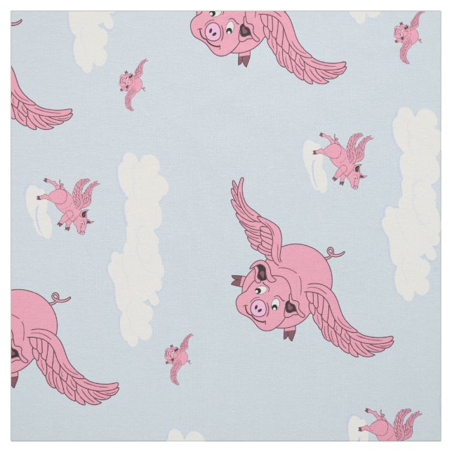 Tissu Chiens volants (Échantillon)