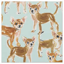 CHIHUAHUAS, chien d'aquarelle
