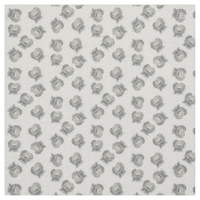Tissu chinchilla (Échantillon)