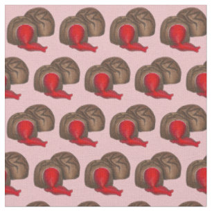 Tissu Chocolat Couvert Cerisier Cordiaux Saint Valentin