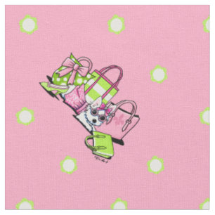 Tissu Choses de KiniArt Olivia Westie Girlie