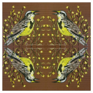 Tissu Chute Meadowlarks