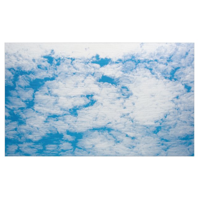 Tissu Ciel bleu de nuages (Yard)