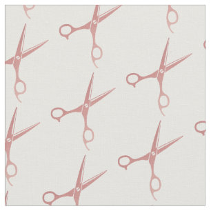 Tissu Ciseaux de salon Rose Gold Coiffeur