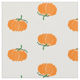 Tissu Citrouille à l'automne