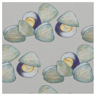 Tissu Clams Seafood Clambake Beach Ocean Clam creuser