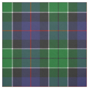 Tissu Clan Leslie Chasse Tartan