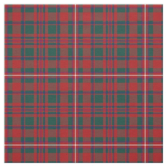 Tissu Clan MacKinnon Tartan (Échantillon)