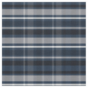 Tissu Clan Macneil Blue Scottish Tartan chèques motif