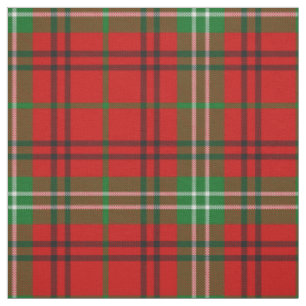 Tissu Clan Morrison Tartan Rouge Tartan