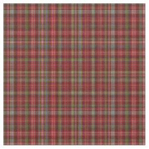 Tissu Clan Ogilvy Tartan Plaid Motif