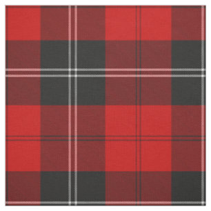 Tissu Clan Ramsay Red Tartan