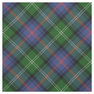 Tissu Clan Sutherland Tartan - grand motif diagonal