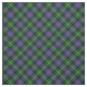 Tissu Clan Sutherland Tartan - petit motif diagonal