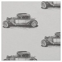 Tissu classique de hot rod
