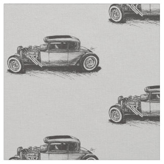 Tissu classique de hot rod