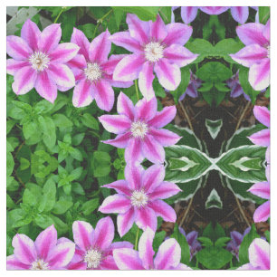 Tissu Clematis et Oregano