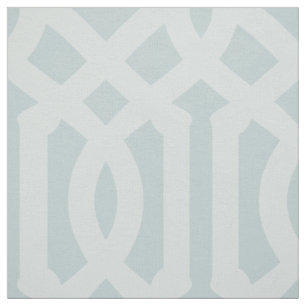 Tissu Cloud bleu doux Trellis Grande échelle