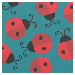 Tissu Coccinelles Enfants Mignons Bébé Nursery
