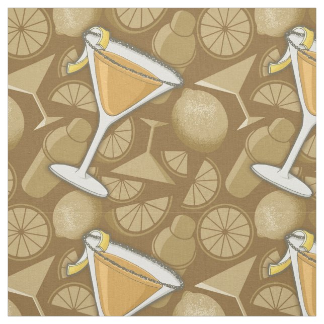 Tissu Cocktail Sidecar (Échantillon)