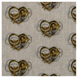 Tissu Coeur vapeur avec un manomètre