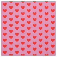 Coeurs d'amour rouge sur rose mignon