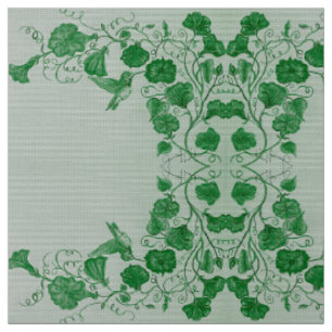 Tissu Colibri vert de mars