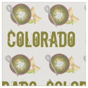 Tissu Colorado CO Style Green Pork Chili Verde Foody