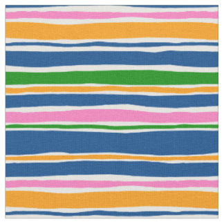 Tissu coloré moderne de rayure