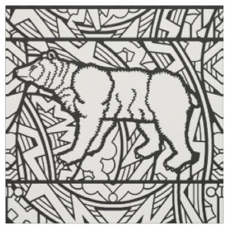 Tissu Colorez votre propre motif de répétition de livre