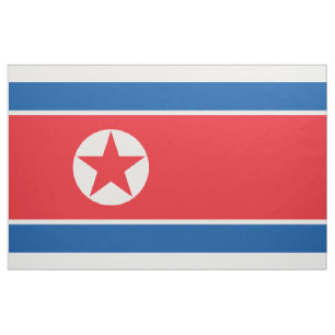 Tissu Communiste socialiste de Juche de drapeau du DPRK
