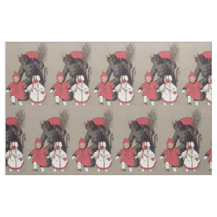 Tissu Commutateur Krampus Chasse Enfants
