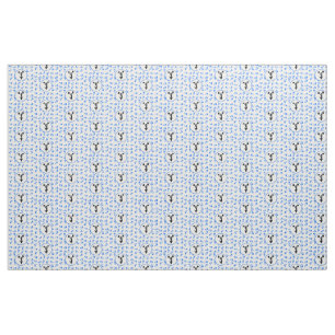 Tissu Conception bleue de pom-pom girl de mégaphones