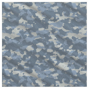Tissu Conception bleue et grise de camouflage d'Amy