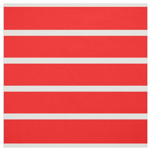 Tissu Conception de rayures rouges et blanches (Échantillon)