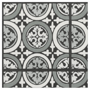 Tissu Conception décorative de tuile de rosette de la