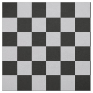 Tissu Conception du Motif du vérificateur gris cendré