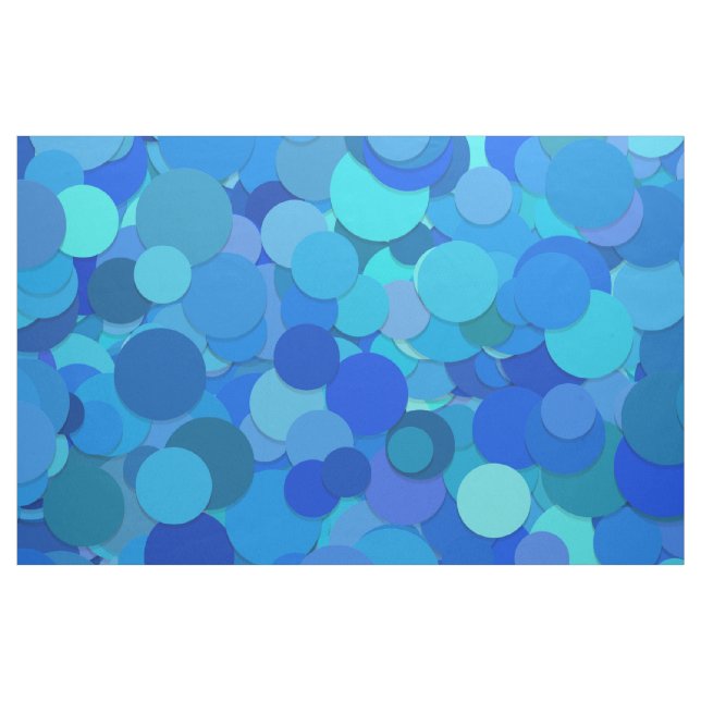 tissu confetti à point bleu (Fat Quarter)